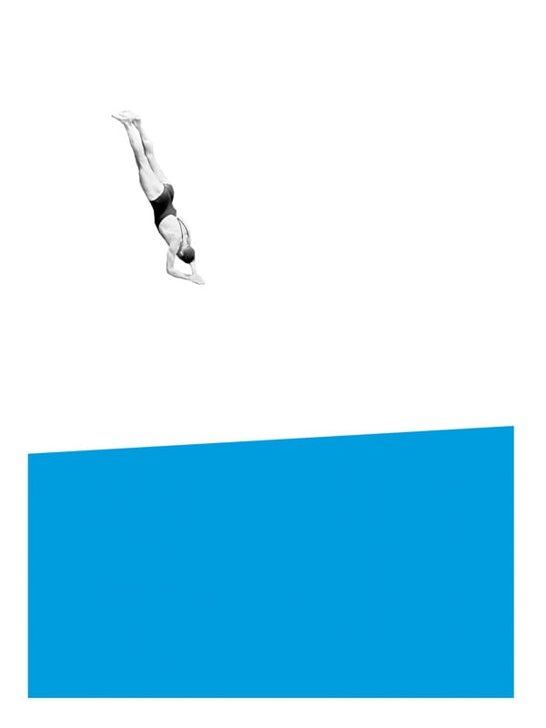 DIVING BLUE BOY