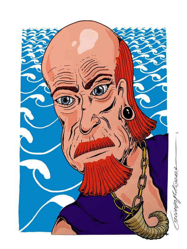 CRIATURAS DA ILHA DE SC - PIRATA DIULINDO BAFO DE BODE