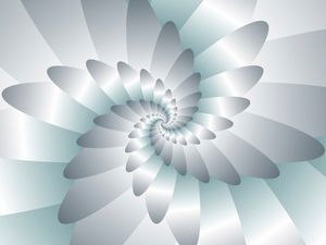 3D SWIRL FLOWER PATTERN