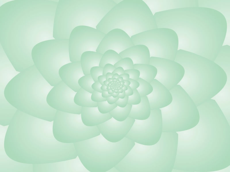 GREEN PASTEL COLOR FLOWER PATTERN