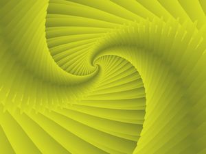SPIRAL FRACTAL GREEN
