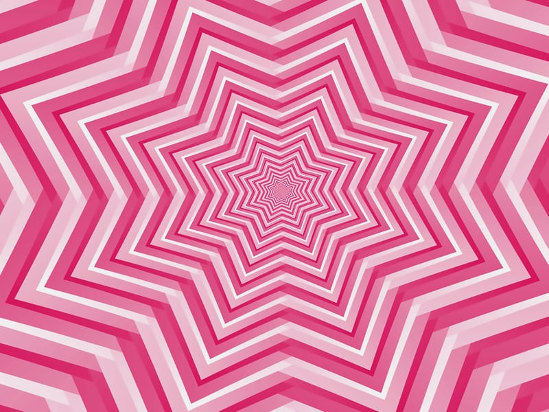 ABSTRACT PINK GEOMETRIC