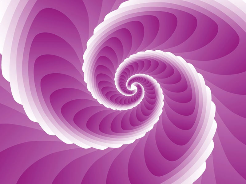 ABSTRACT PINK SWIRL ART