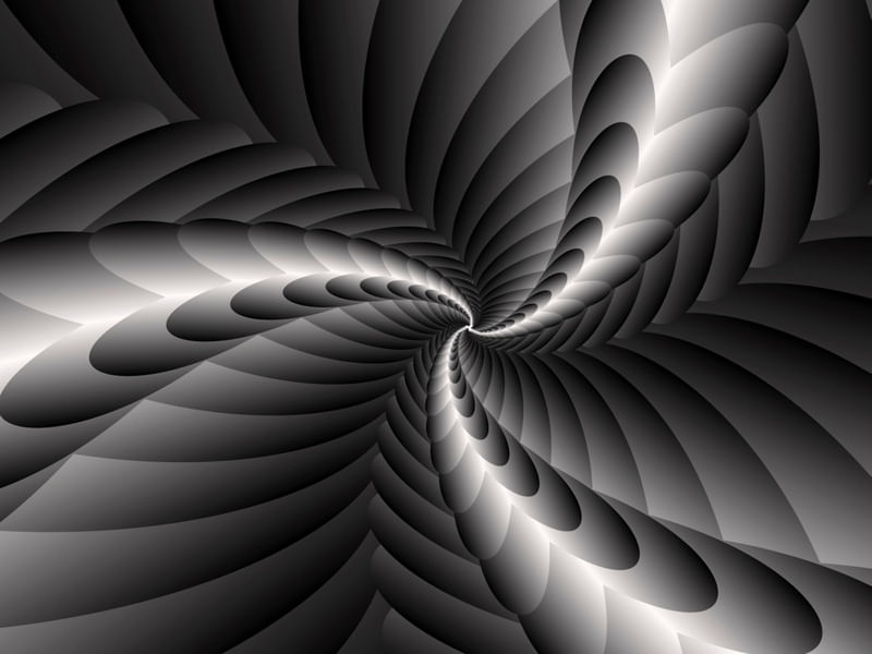 BLACK & WHITE FRACTAL