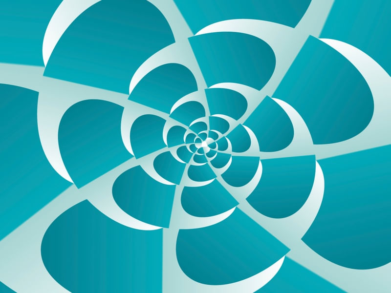 TURQUOISE SPIRAL