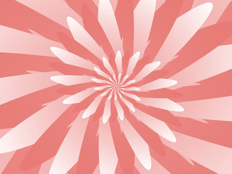FLOWER PATTERN SPIRAL