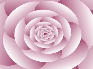 ABSTRACT FLOWER SPIRAL