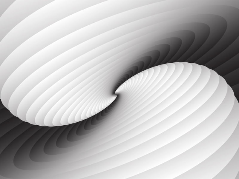 STAIR CASE SPIRAL ART