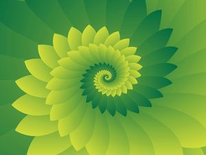 ABSTRACT DIGITAL FLORAL DESIGN