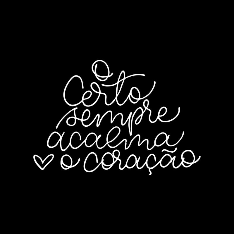 O CERTO ACALMA