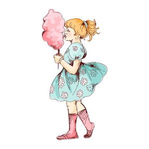 COTTON CANDY GIRL