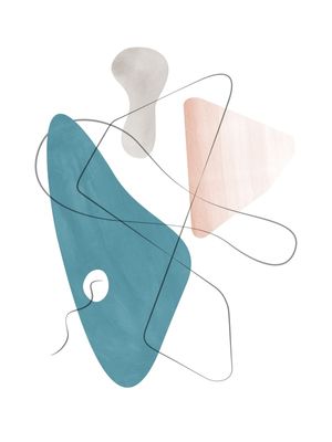 COMPOSIÇÃO ABSTRATA COM LINHAS CINZENTAS 14