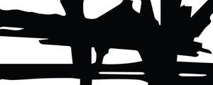 BLACK PANORAMIC ABSTRACT