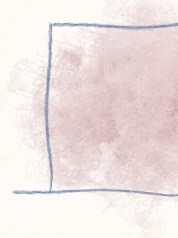 BLUE MESSY LEFT SIDE OF MIND