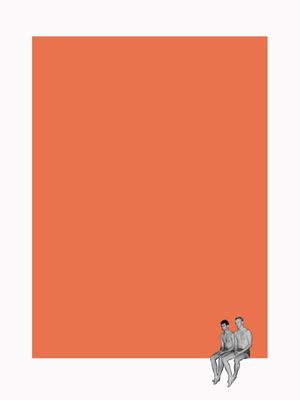 COUPLE IN ORANGE ARGUMENT