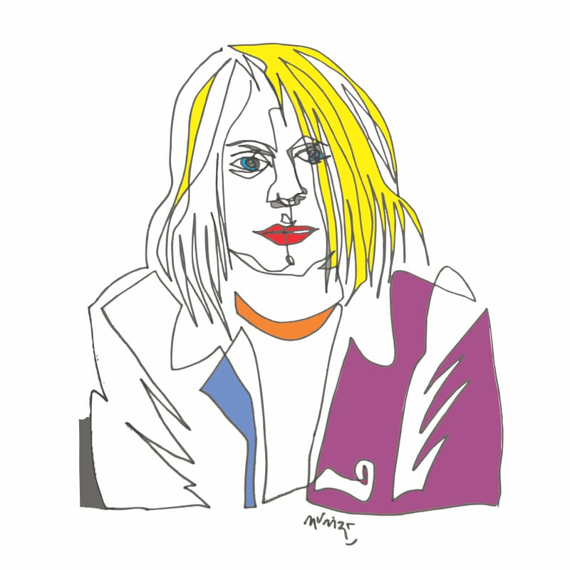 CURT COBAIN POR MARCELO URIZAR