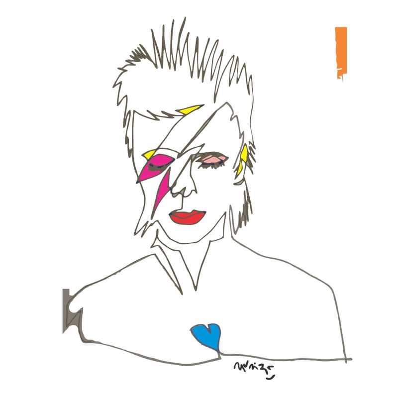 DAVID BOWIE POR MARCELO URIZAR