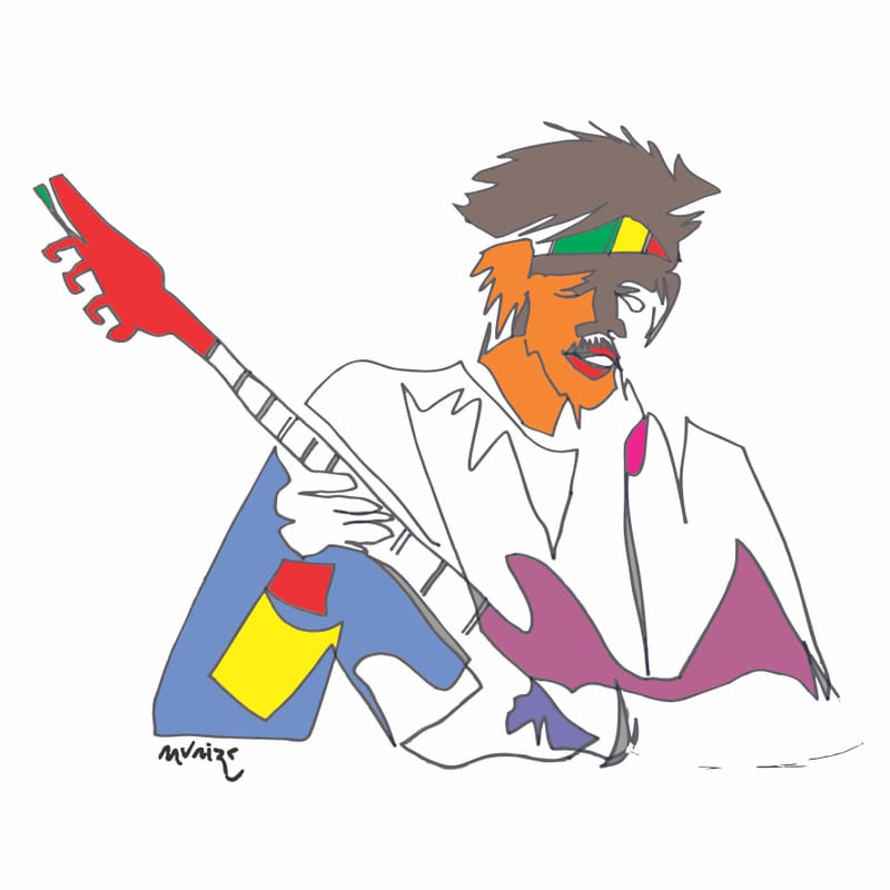 JIMMY HENDRIX POR MARCELO URIZAR