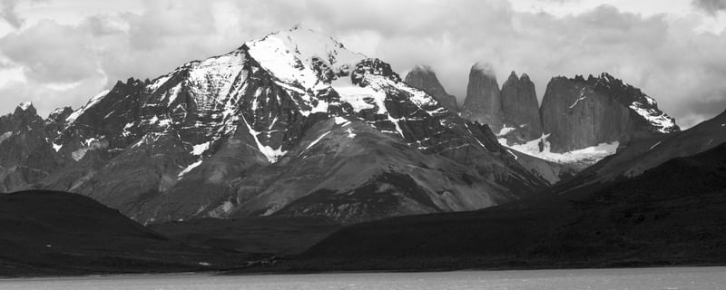 TORRES DEL PAINE CHILE P&B