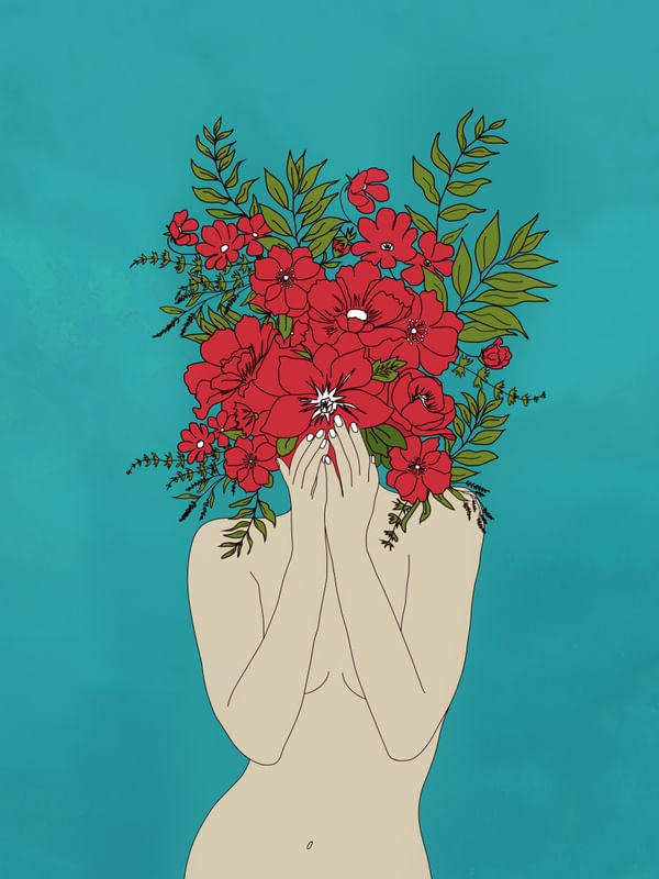 BLOOMING RED