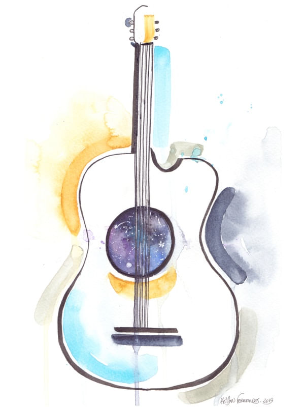 VIOLÃO E AQUARELA