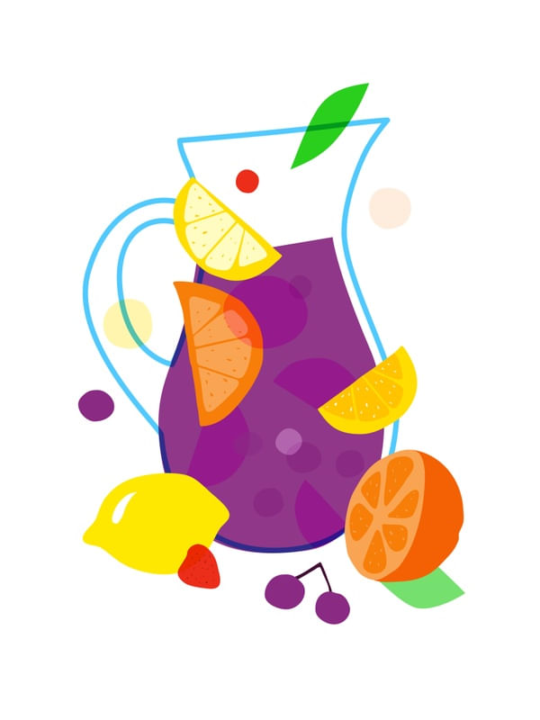 SANGRIA DE VINHO TINTO