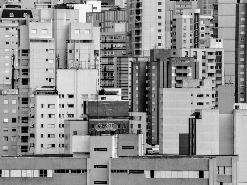 CIDADE SÃO PAULO EM PRETO E BRANCO