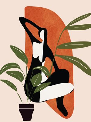 ABSTRACT FEMALE FIGURE