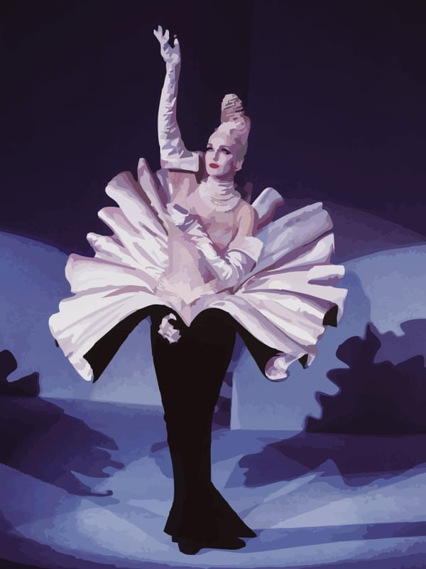 THIERRY MUGLER DESFILE