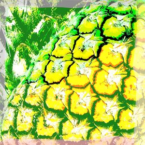 ALMOFADA ABACAXI AMARELO