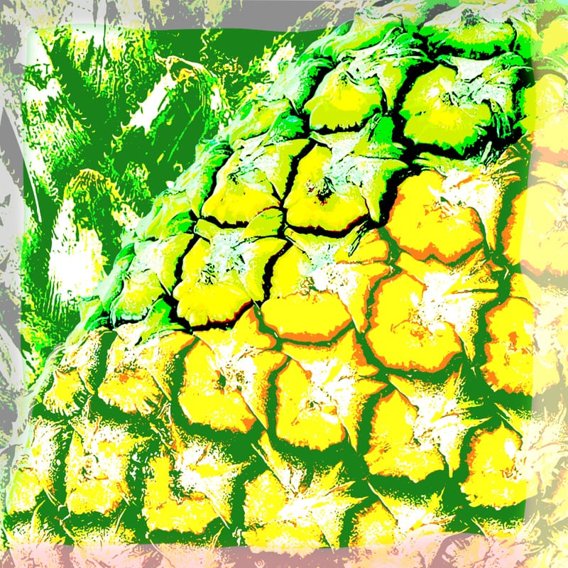 ALMOFADA ABACAXI AMARELO