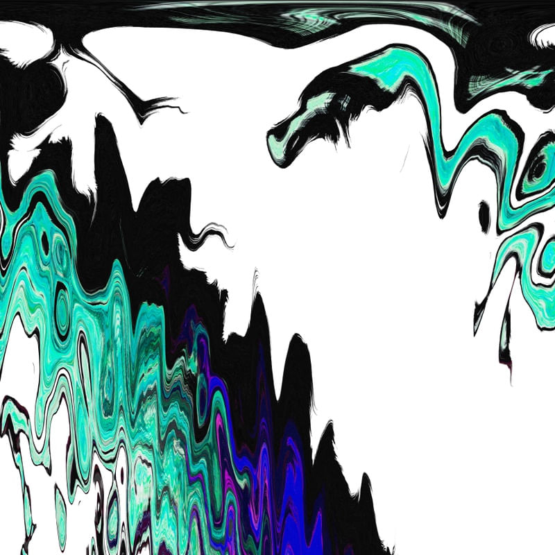 ABSTRATO TURQUOISE II