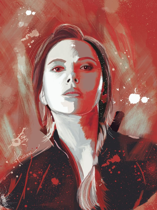 NATASHA ROMANOFF POR ARIANNE DE LIMA