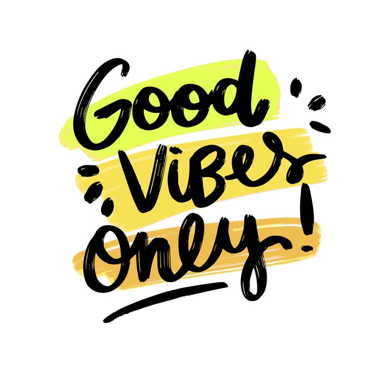 ARTE GOOD VIBES ONLY