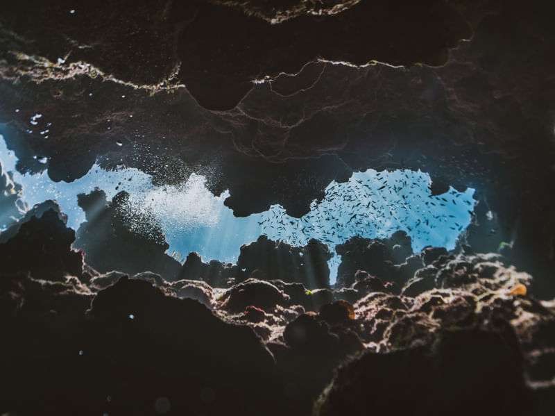 CAVE UNDERWATER
