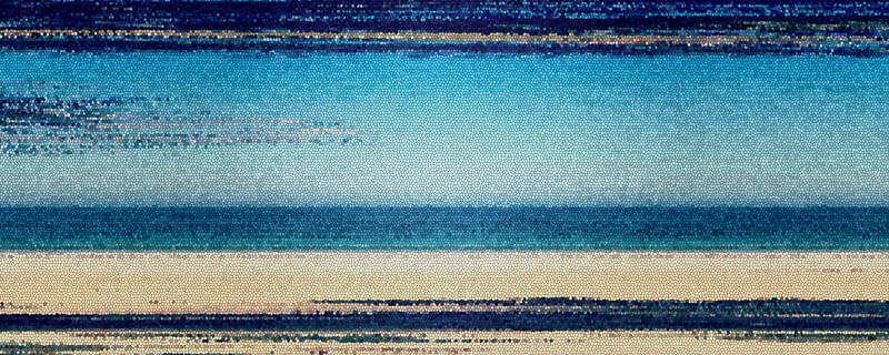 DEEP BLUE HORIZON PANORAMIC