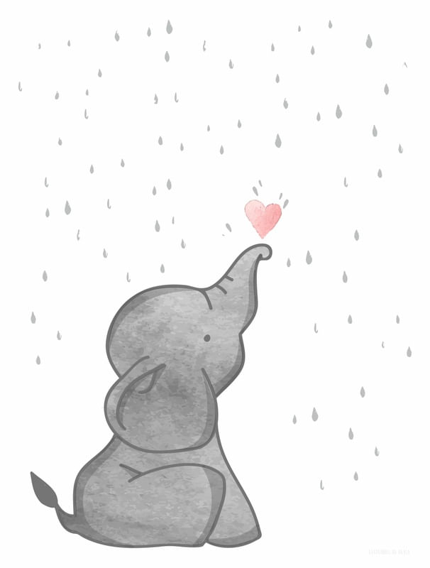 ELEFANTINHO CHUVA DE AMOR