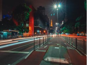 AVENIDA PAULISTA, CICLOVIA NOTURNA