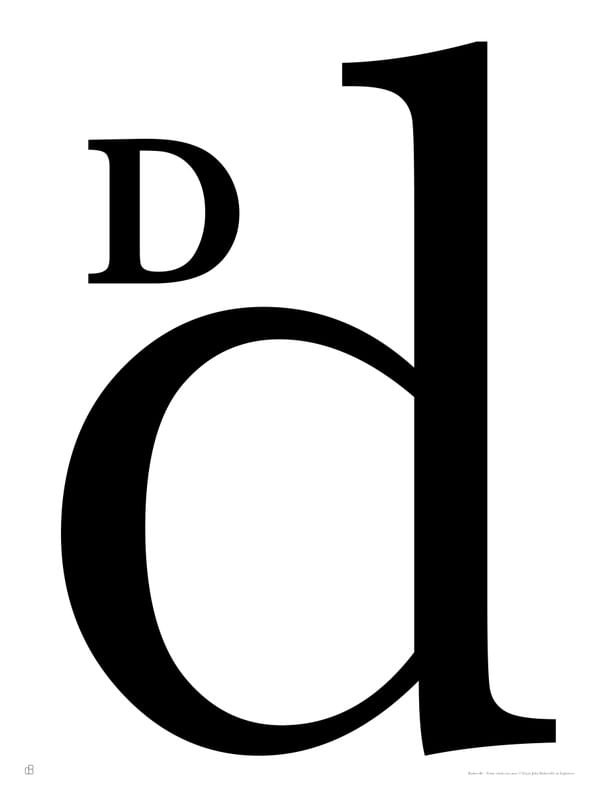 ALFABETO BASKERVILLE - D