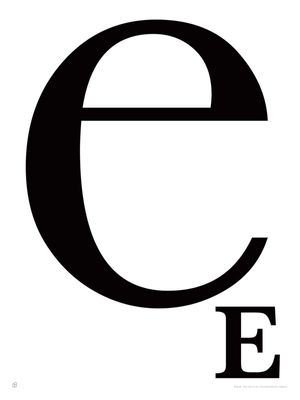 ALFABETO BASKERVILLE - E