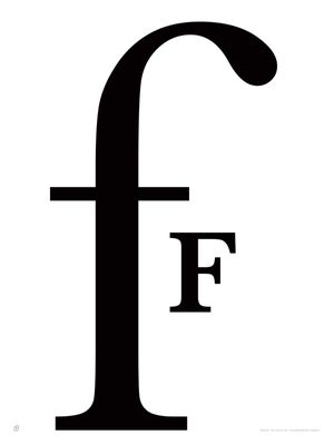 ALFABETO BASKERVILLE - F