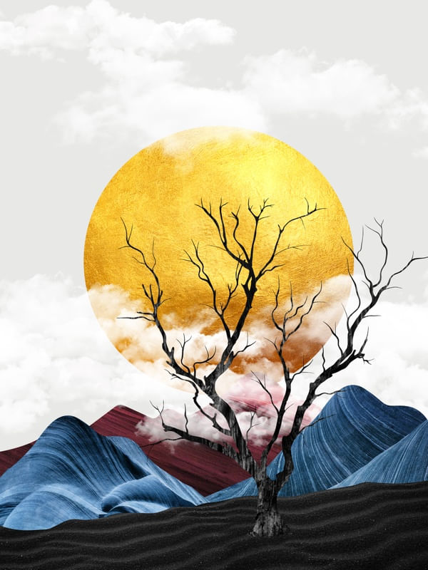 NATUREZA PAISAGEM ABSTRATA