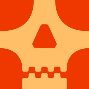 SKULL ON CANVAS 03
