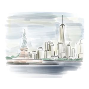 NEW YORK AQUARELA