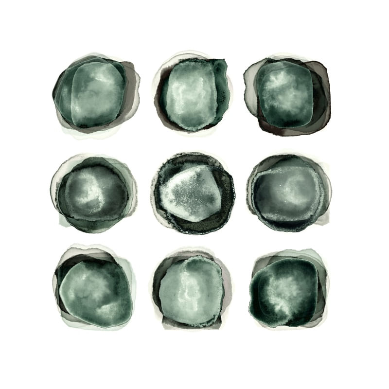 ORGANIC ORDER 3, WATERCOLOR DOTS