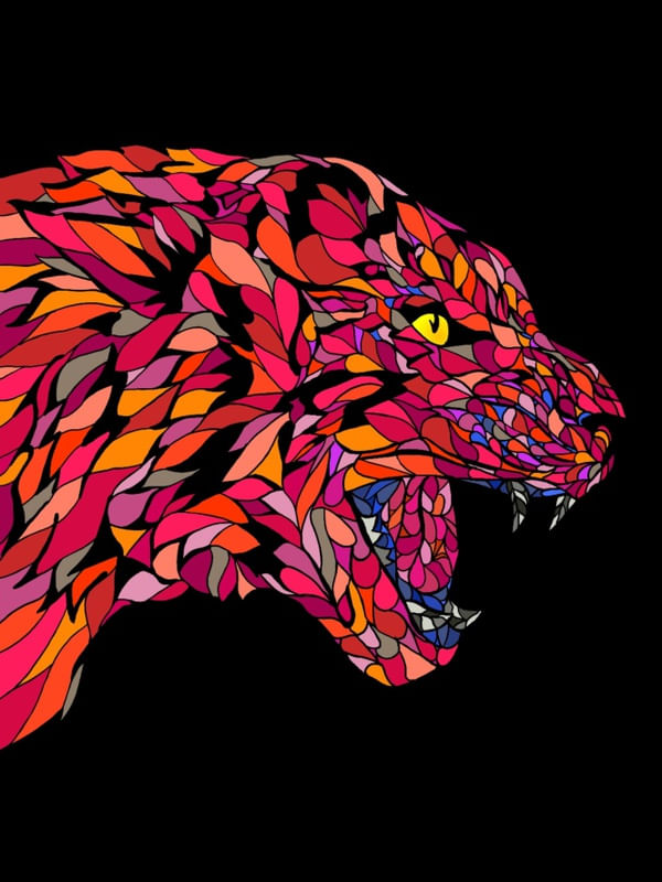 MOSAICO TIGRE 4