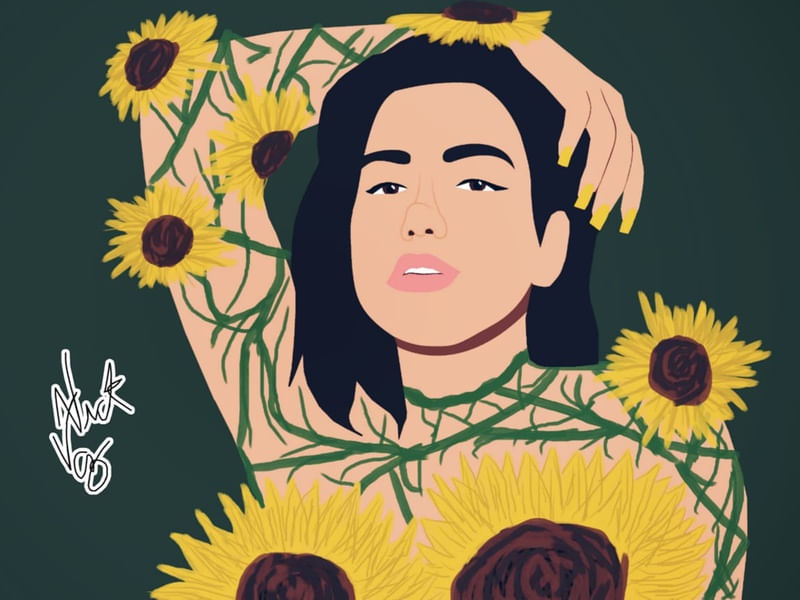 SUNFLOWERS GIRL