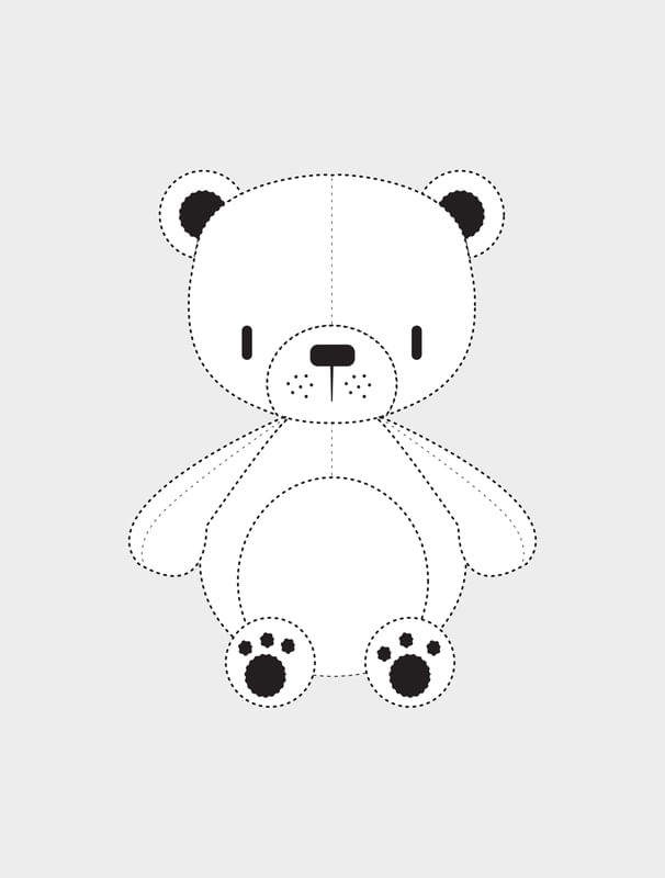 URSO MINIMALISTA PB