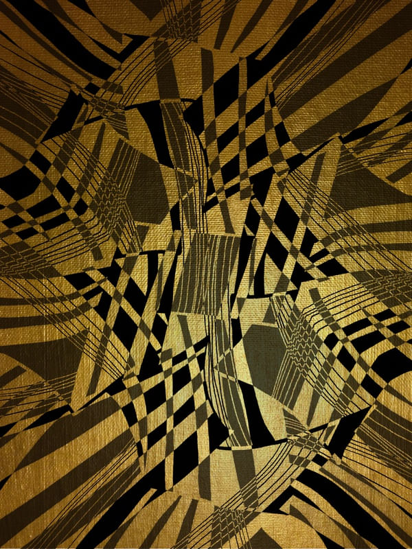 TANGLED UP 3, GOLD BLACK