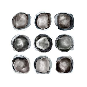 ORGANIC ORDER 1, WATERCOLOR DOTS